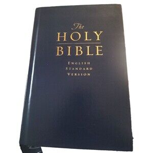 The Holy Bible English Standard Version-Crossway-2011 HARDCOVER Navy Blue HC